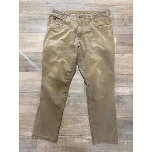 Kuhl Revolt Mens 38x32 Tan Cargo Stretch Outdoor Hiking Pants Moisture Wicking
